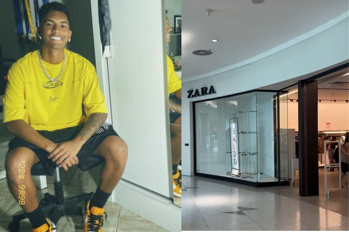 Jogador de futebol denuncia racismo em loja da Zara; Veja vídeo