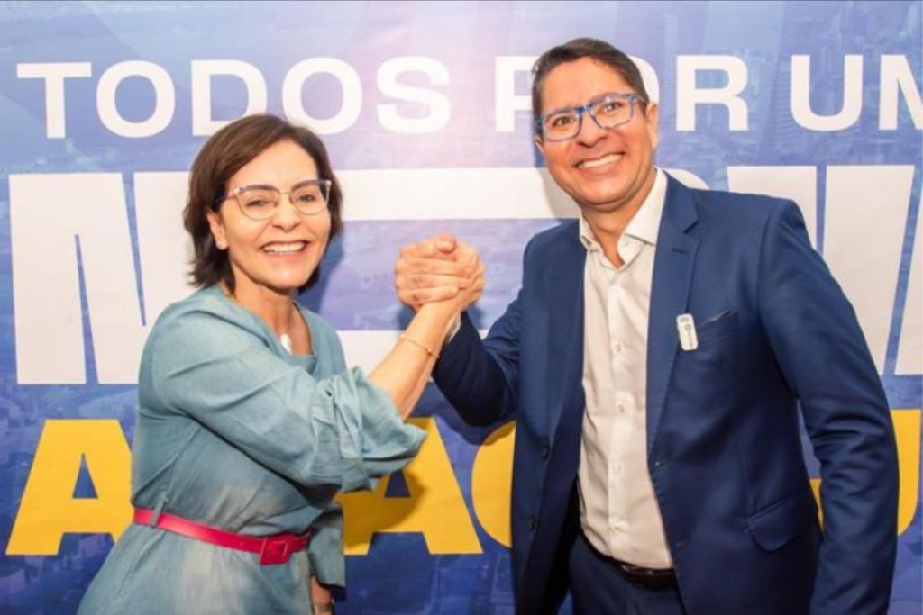 Candidata a prefeita tem reunião com mediador antes de debate ao vivo