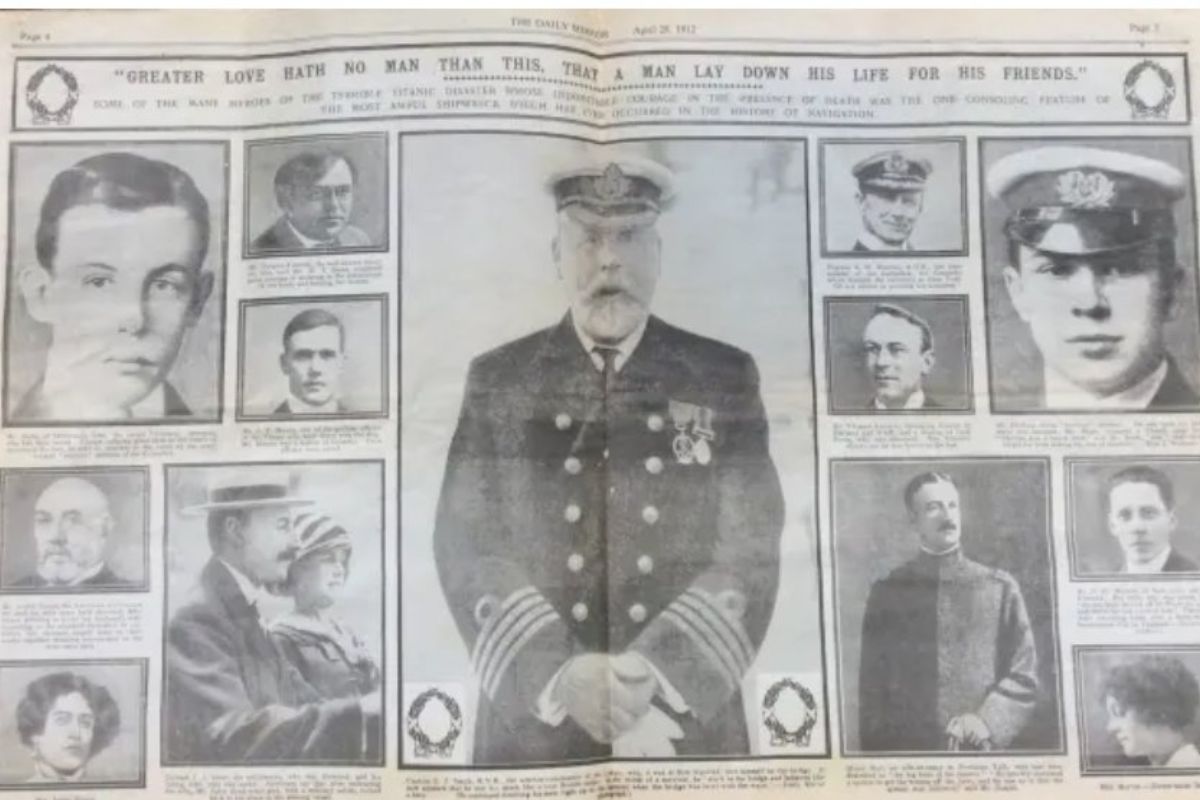 Titanic aparece em jornal encontrado após 112 anos; entenda