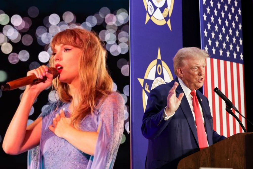 Trump afirma que Taylor Swift "pagará preço" por apoiar Kamala